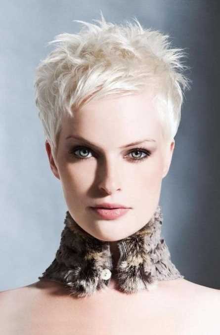 Kurzhaarfrisuren damen 2017 blond