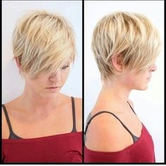 Pixie cut dünnes haar