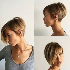 Pixie cut dünnes haar