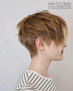 Pixie cut dünnes haar