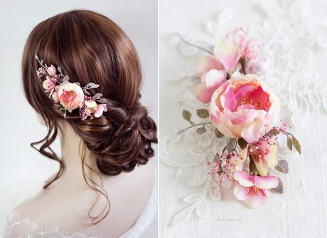 Blüten für haare hochzeit