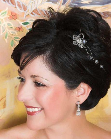 Haarschmuck hochzeit kurze haare