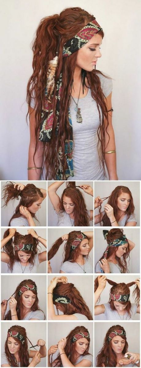 Lange rote haare