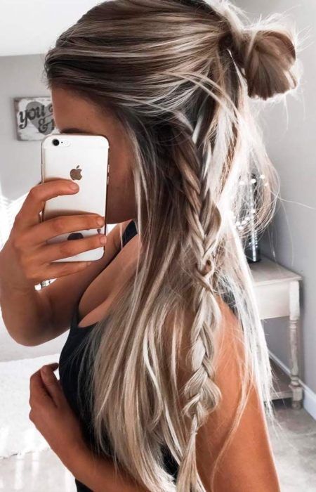 Sommer frisuren für lange haare