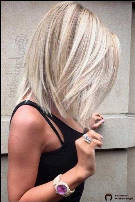 Mittellange haare blond 2022