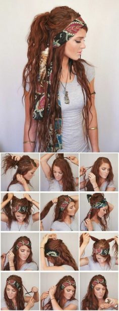 Bandana frisuren