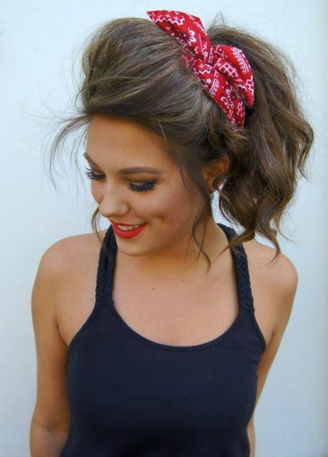 Rockabilly frisur bandana