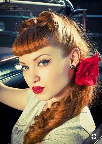 Rockabilly frisur pony