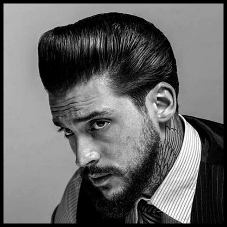 Rockabilly frisuren männer lange haare