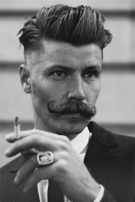 Vintage frisuren männer