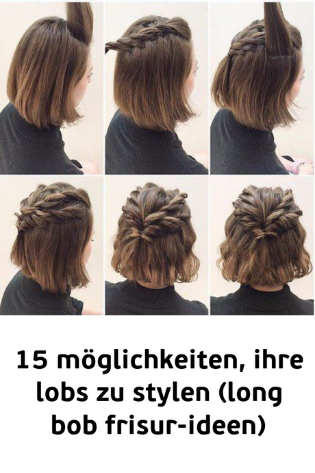 Frisuren kinnlang stylen