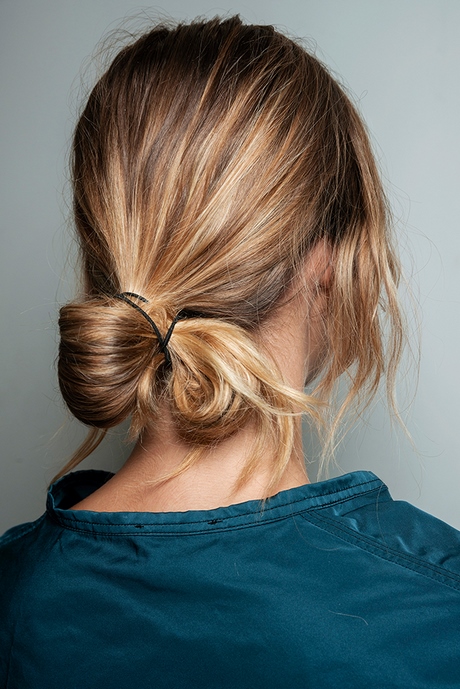 Kurze haare wegstecken