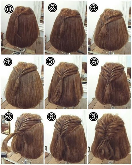 Schnelle einfache frisuren für kurze haare