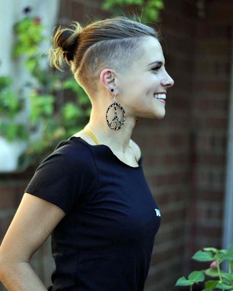 Sidecut lange haare