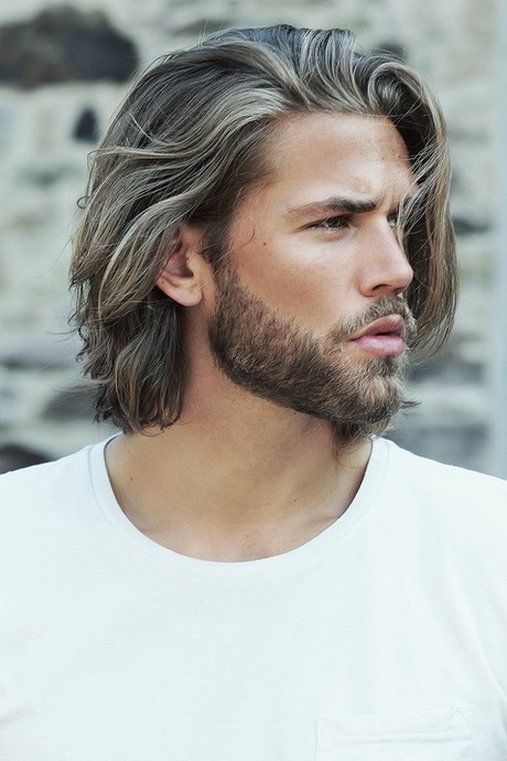 Styling lange haare männer