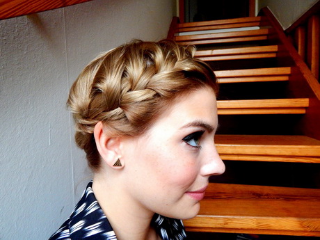 Französischer zopf kurze haare
