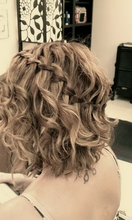 Frisuren zopf kurze haare