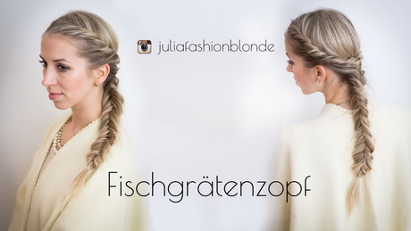 Haare fischgrätenzopf