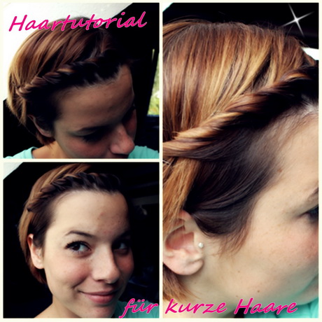 Haare flechten kurze haare