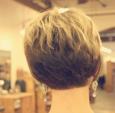 Pictures Of The Back Of Short Haircuts