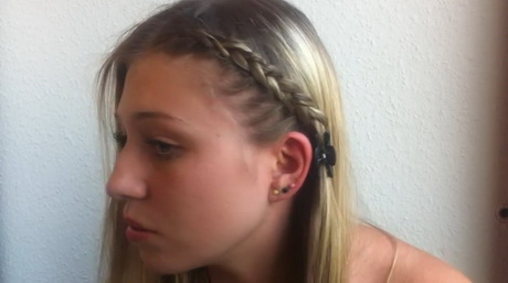 Seitlich haare flechten