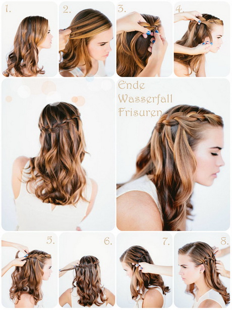 Wasserfall frisuren