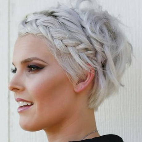 Zöpfe flechten kurze haare