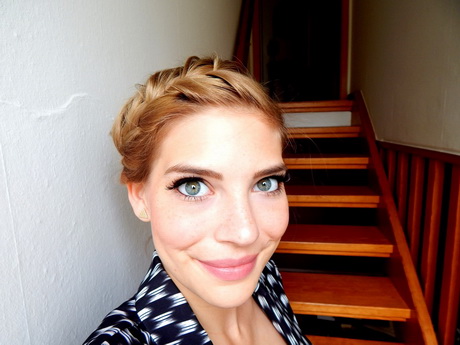 Zöpfe flechten kurze haare