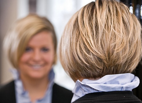 Damen frisuren bob halblang