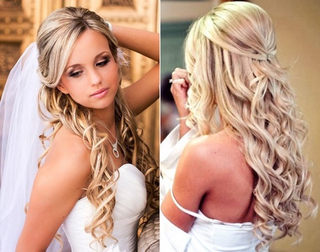 Frisur für hochzeit offene haare