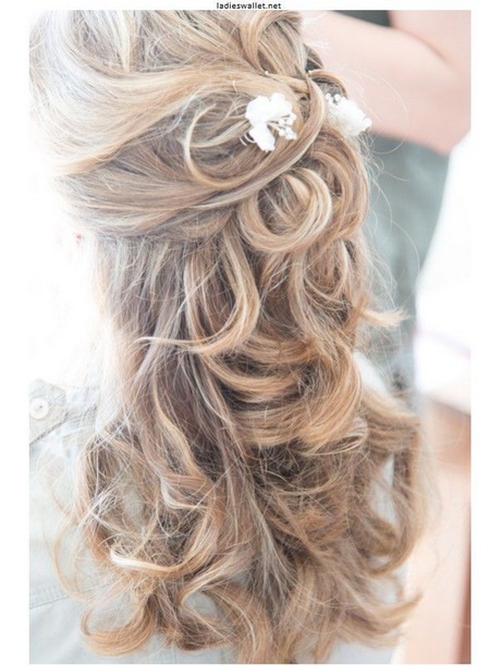 Frisur hochzeit offene haare