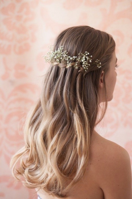 Frisur offene haare hochzeit