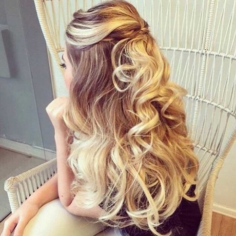 Frisuren hochzeit halboffen