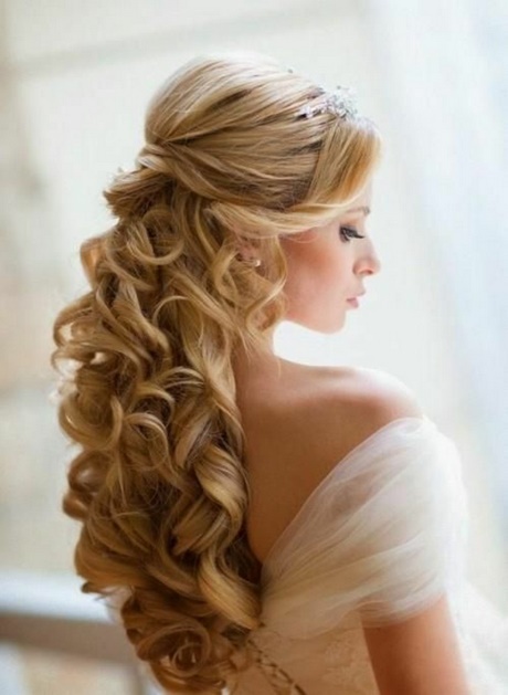 Hochzeitsfrisuren offene lange haare