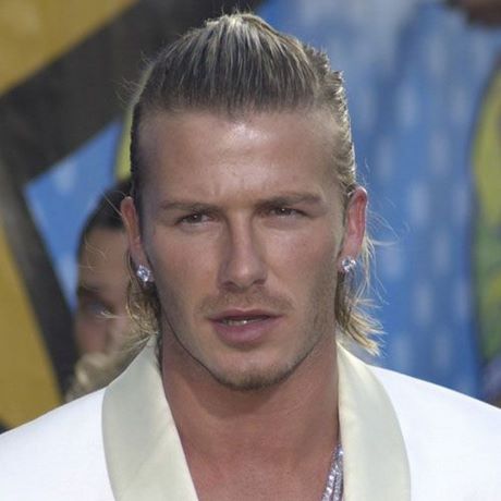 Beckham lange haare