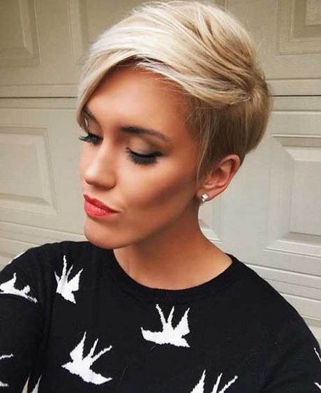 Blonde kurzhaarfrisuren 2018 damen