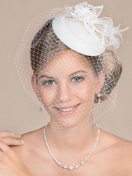Braut kopfschmuck hut