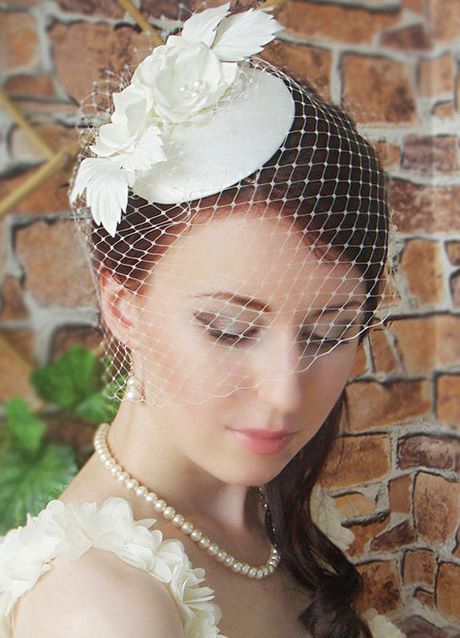 Braut kopfschmuck hut