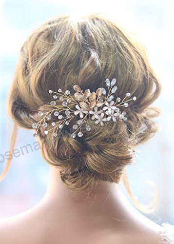 Brautschmuck blumen haare