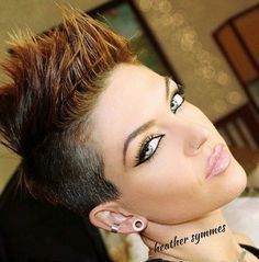 Faux hawk damen