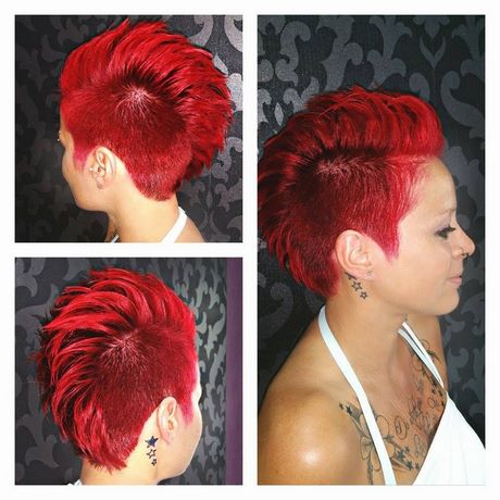 Faux hawk damen