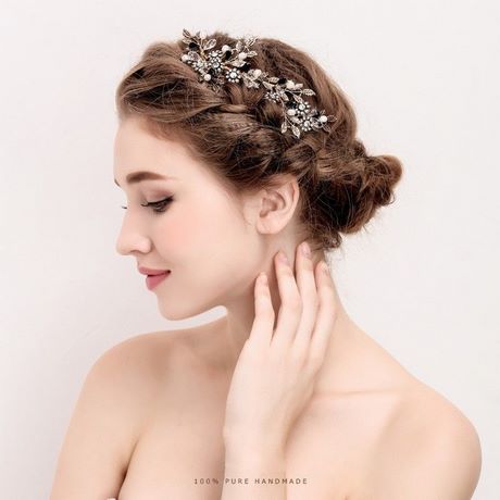 Haar accessoires für hochzeit