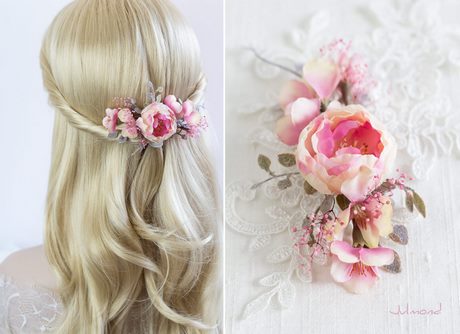 Haar blumen hochzeit