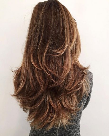 Haare lang frisur