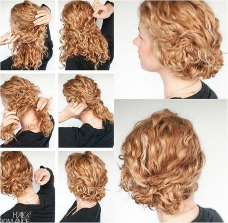 Haarfrisuren locken mittellang