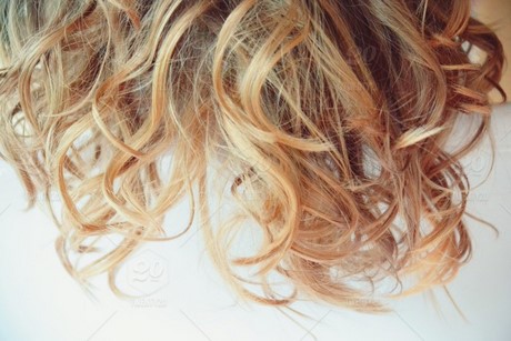 Haarstyling locken