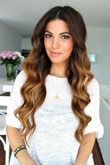 Haarstyling locken