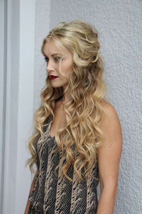 Party frisuren locken