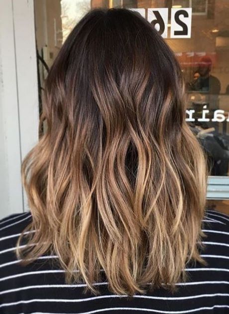 Braune haarfrisuren