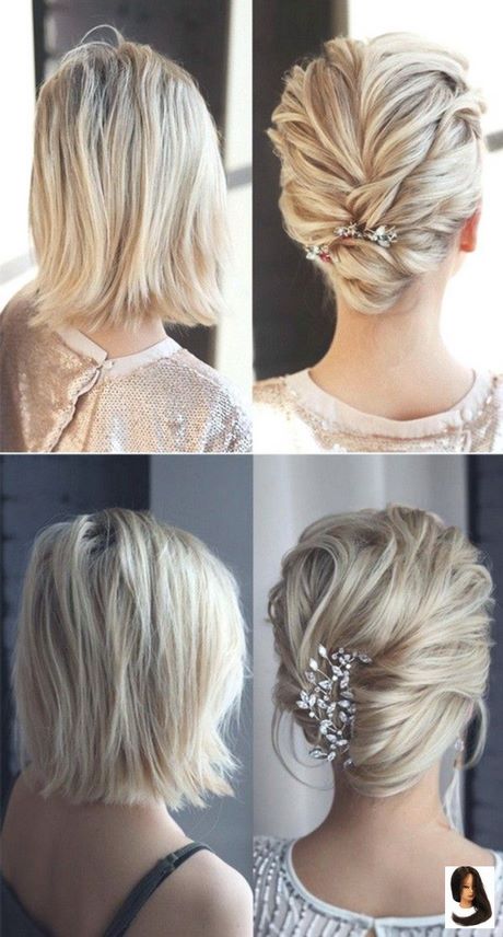 Frisuren für mittellanges haar hochzeit